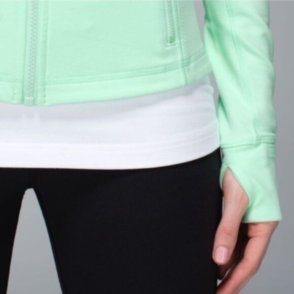 Lululemon define mint green zip up jacket - Picture 5 of 11